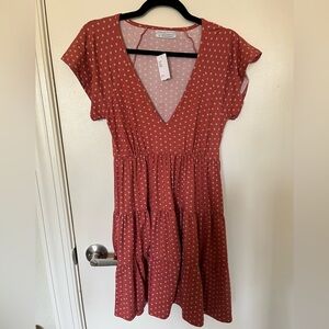 Urban Outfitters Mauve Sun Dress